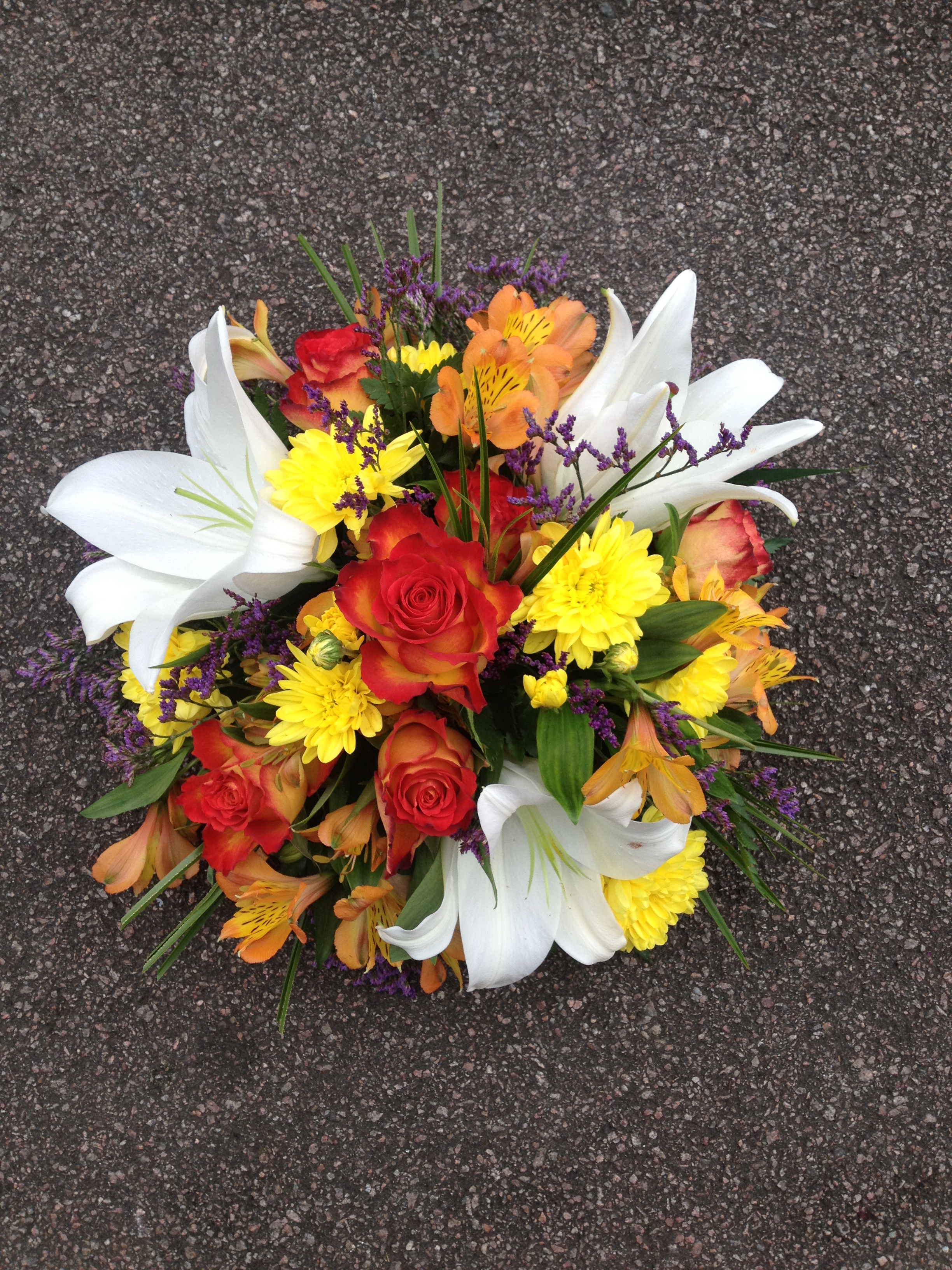 Loose Funeral Tribute Flowers